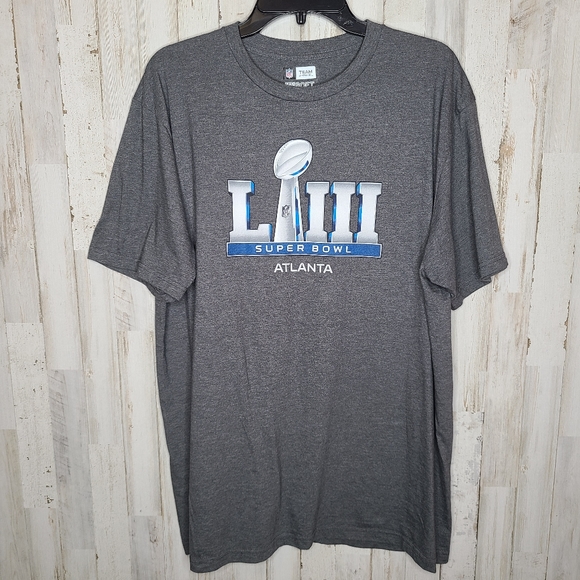 Super Bowl LIII 53 Atlanta Football Tshirt NFL Team Unisex Size XL - Picture 7 of 10